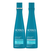 Nexxus Ultralight Smooth Shampoo bottle showing weightless frizz control