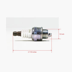 NGK V-Power 5574 core-tip close-up showing precision construction
