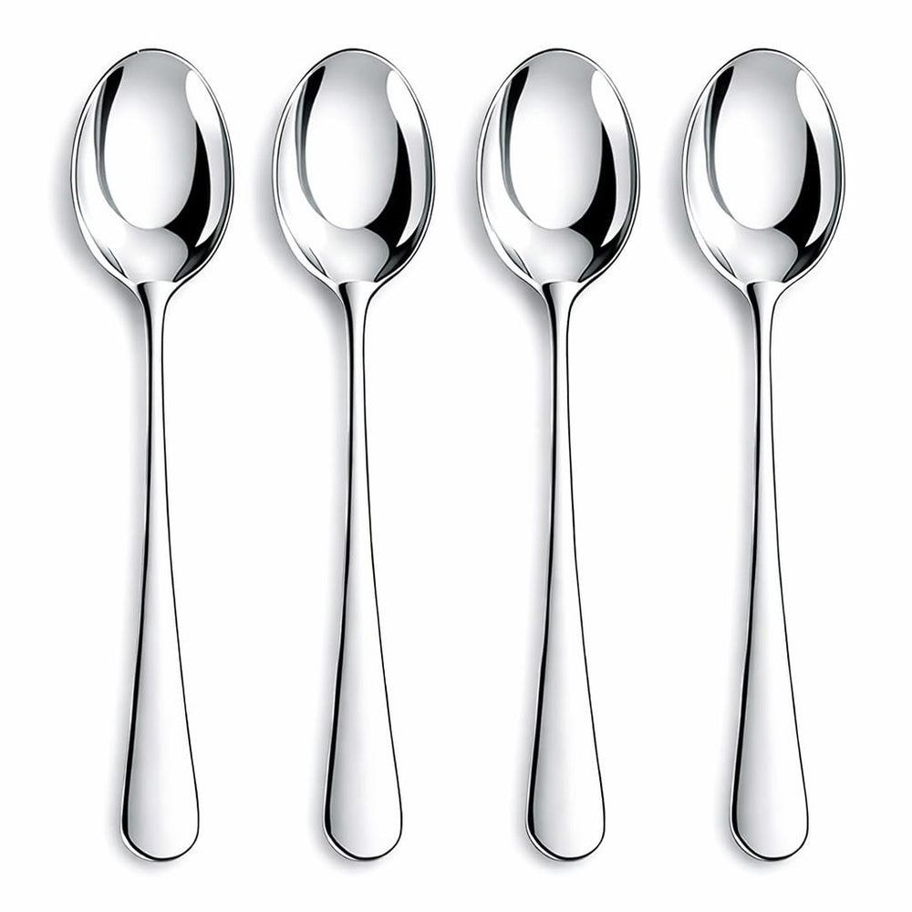 Nice Kitchen 12-piece teaspoons set shown with a polished finish for serving and stirring