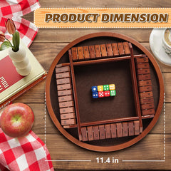 Nicecho Shut The Box dice set ready for fast math rounds