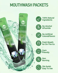 nicedae alcohol-free mouthwash with mint flavor for mild mouthfeel