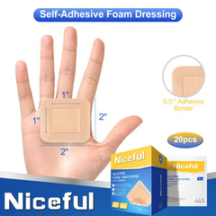 Niceful five-layer absorbent core manages exudate effectively