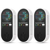 NICGOL 4-in-1 detector front view, compact home safety device