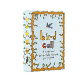 Niche Nation Games Bird Call card pack on table, ideal for quick rounds of laughter.