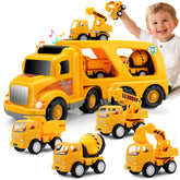 Nicmore 5-in-1 construction truck set sparks imaginative play.
