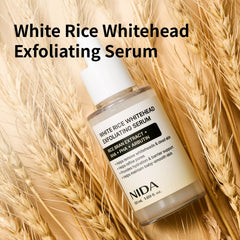 Close-up of serum texture highlighting silky exfoliation for smoother skin.