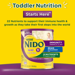 Nido Lacto-Ease powder dissolving in warm water creates a smooth drink.