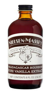 Nielsen-Massey Madagascar Bourbon Vanilla Extract bottle enhances baking with creamy, layered vanilla for cooking