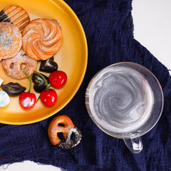 NiHome edible glimmer powder decorates wine with shimmer