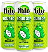 NILO Soursop Juice 12-pack bottles for convenient daily refreshment.