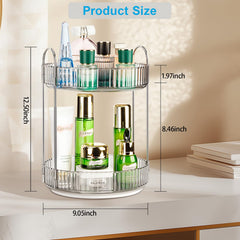Niluks countertop storage saves space in bathroom and bedroom