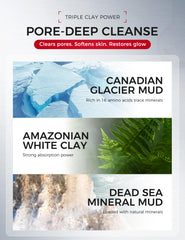 NING DERMOLOGIE mask texture smoothing after clay treatment