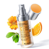 NING DERMOLOGIE Vitamin C Serum bottle for radiant, even skin tone.