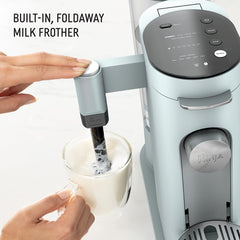 Ninja PB051GB built-in milk frother creates silky lattes