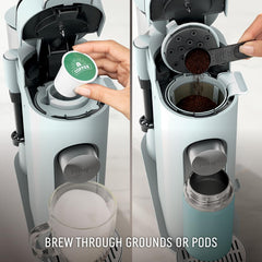 Ninja PB051GB pods or grounds brew in one compact unit