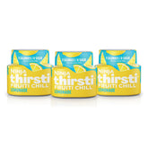 Ninja Thirsti FruitI Chill Lemonade bottle on the counter, bold flavor with zero calories.