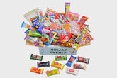 NINJAZ TREATZ 50 Japanese Snacks Box front view, ideal for gift ideas.