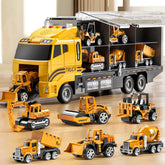 NIPLOOOW carrier truck with sounds and lights for interactive play.