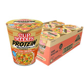 Nissin Cup Noodles Protein Chicken cup ready for a quick meal
