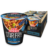 Nissin Cup Noodles Stir Fry Teriyaki Chicken cup with rich sauce ready in minutes