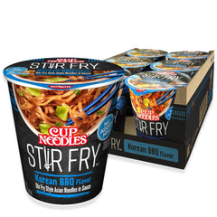 Nissin Cup Noodles Stir Fry Teriyaki Chicken cup with rich sauce ready in minutes