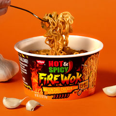 NISSIN Thick Noodles with tapioca deliver chewy bite