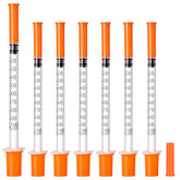 NITYLNRE U-100 syringe individually wrapped for clean handling during tasks