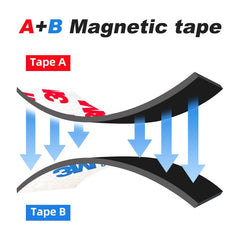 NIUBIKLUS flexible magnetic strip can be cut to size for crafts.