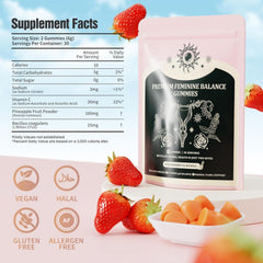 NIUSISE gummies close-up shows strawberry flavor and chewy texture for daily use.