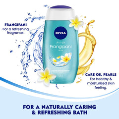 NIVEA Frangipani & Oil Shower Gel fragrance evokes spa-like mornings