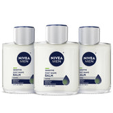 NIVEA MEN Sensitive Post Shave Balm bottle showing VitaminPro Complex for calm skin
