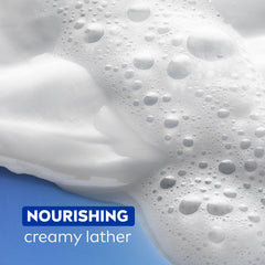 NIVEA floral scent closeup—delicate fragrance enhances shower experience.