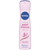 NIVEA Pearl Beauty Spray underarm protection keeps you dry and fresh.