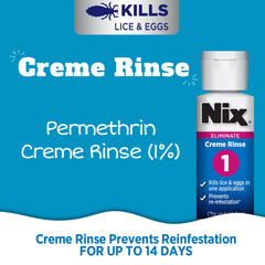 Nix Ultra Lice Comb used to remove lice and eggs after treatment