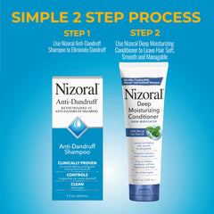 Nizoral bundle packaging shown for a complete dandruff care routine.