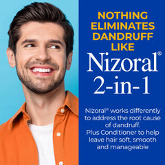 Nizoral conditioner soft hair illustrates added conditioning for smooth, manageable strands.