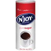 N'Joy sugar canister 20-ounce lid: easy pour for fast, mess-free refills.