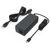 NNQEKBUF 65W USB-C charger front view for reliable Dell and Chromebook charging