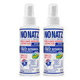 No Natz Botanical Insect Repellent spray bottle providing outdoor protection with quick-dry feel