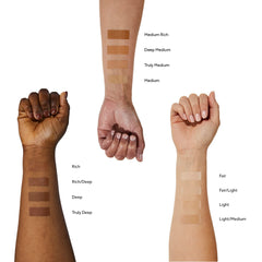 No7 Lift & Luminate under-eye application demonstrates brightening and even coverage.
