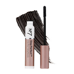 No7 Stay Perfect Mascara bottle-front view for sleek packaging