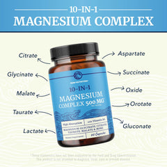 Nobi Nutrition magnesium capsules closeup for convenient daily use.