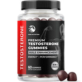 Nobi Nutrition Test Boost Max bottle front showing gummies for daily performance support