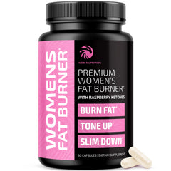 Nobi Nutrition weight loss pills bottle aiding women's fat burning