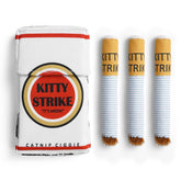 Jouets Nocciola triple avec herbe-aux-chat bio pour stimulation naturelle.