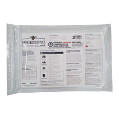 NOD Apiary Formic Pro packaging with two-dose strips for easy hive treatment.