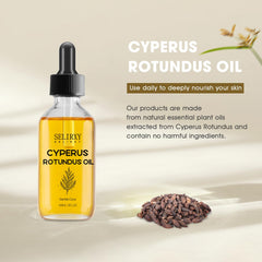 Nodfens Cyperus Rotundus Oil dropper for precise application to target areas