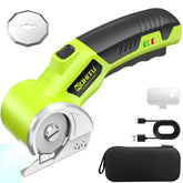 Nohitu cordless electric scissors with battery indicator for quick readiness.