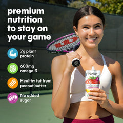 NOKA gluten-free label detail confirms allergy-friendly snacking option.