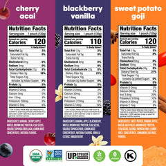 NOKA smoothie pouch Mango Coconut emphasizes real fruit flavors in a portable format